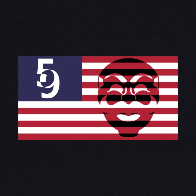 Fsociety 5/9 Hack Flag by Pepepaul4